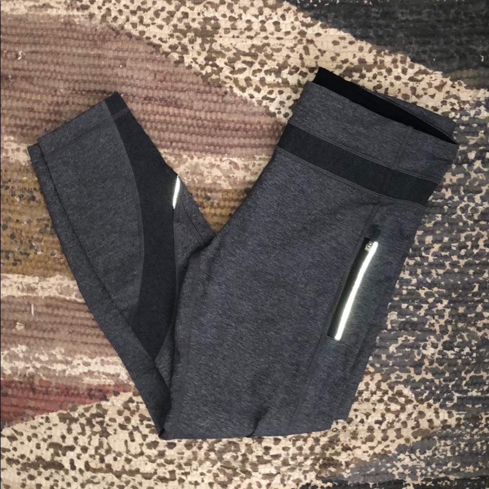 Heathered Grey Lululemon Leggings